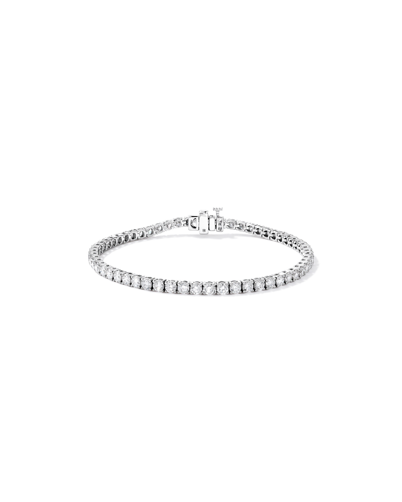 5.00TW Lab Diamond Tennis Bracelet in 10kt Gold