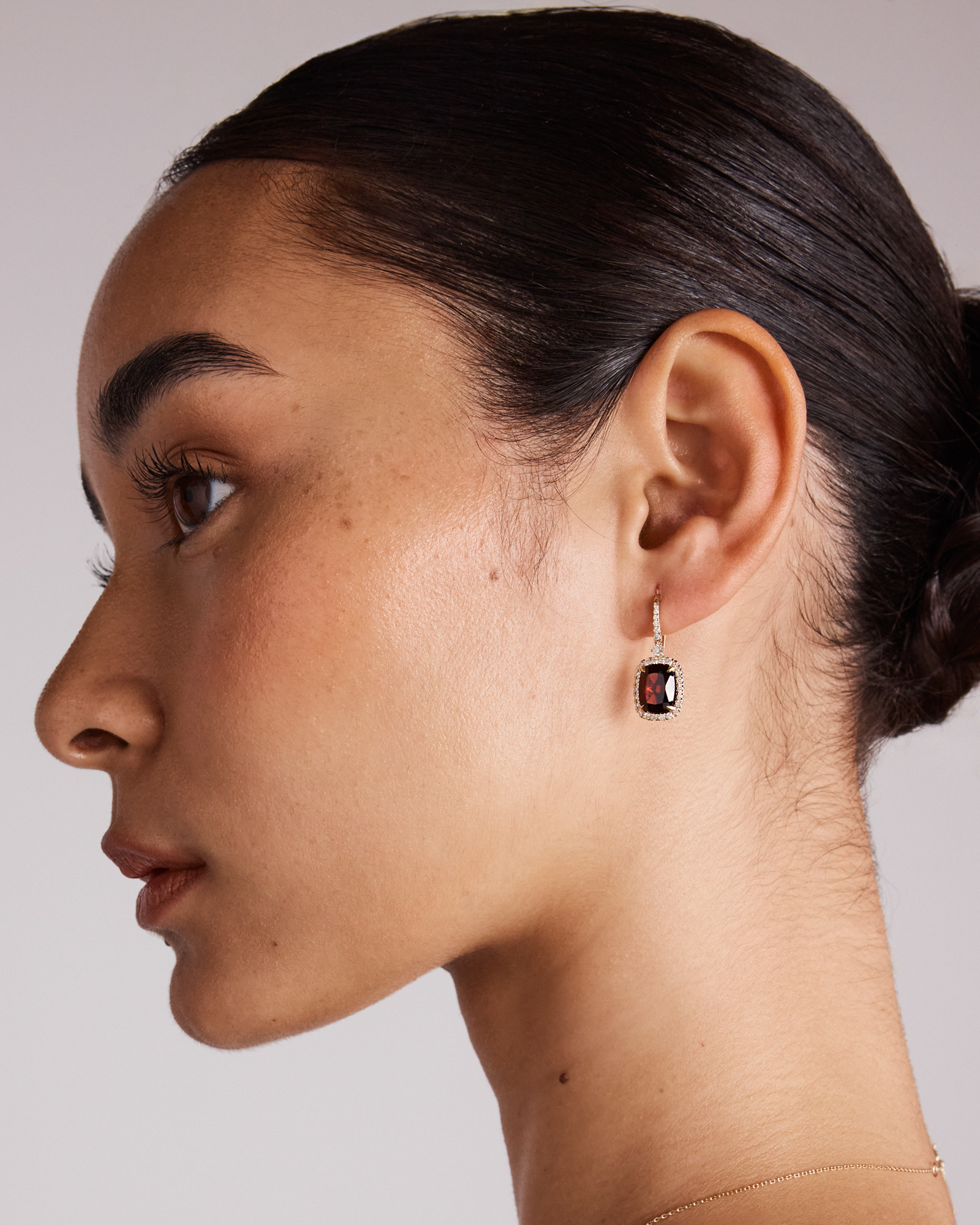 Bague En Argent Sterling Avec Pierre Précieuse En Saphir Bleu De Synthèse Taille Marquise Et Diamants