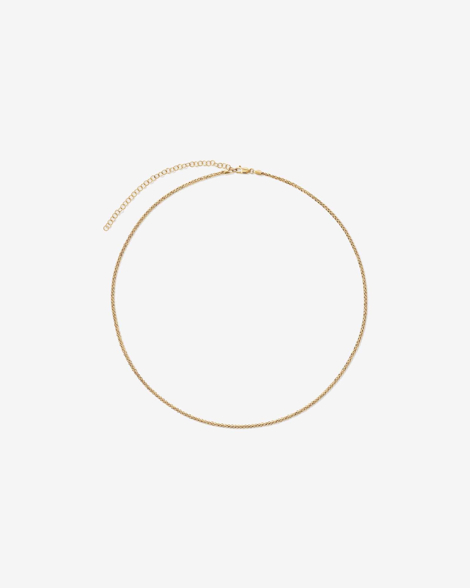 60cm (24") 2.3mm Width Wheat Chain in 10kt Yellow Gold