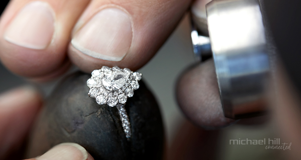Sir Michael Hill Designer Bridal Engagement Ring Sir Michael Hill Designer Bridal Engagement Ring
