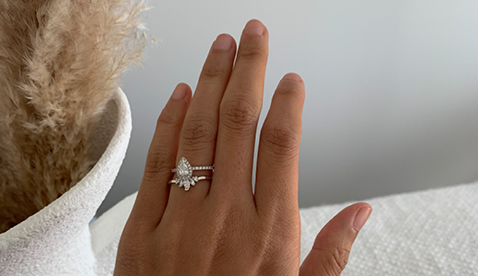 White Gold Diamond Wedding Band White Gold Diamond Wedding Band