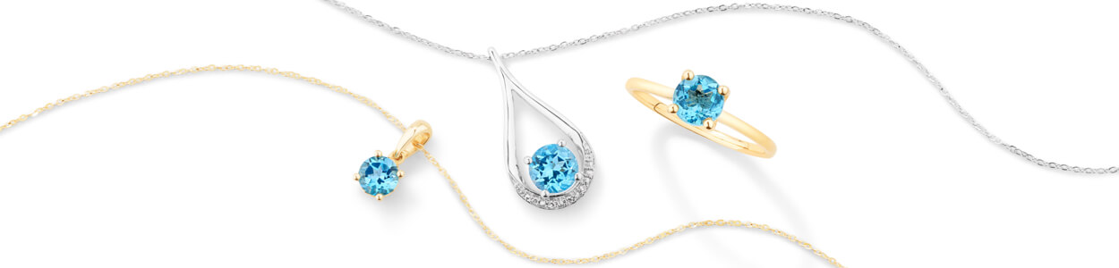 For December birthdays, choose from two stunning blue birthstones. Blue Topaz is a vivid sky-blue gem thought to enhance spiritual connections, peace, and protection for the wearer. Tanzanite is a beautiful indigo-coloured gem. Under different lighting its shades can range from blue to violet, and it is believed to promote truth, enlightenment and intuition. These bright and beautiful stones are the perfect gift for December birthdays.