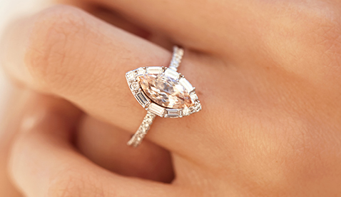 Morganite Engagement Rings Morganite Engagement Rings
