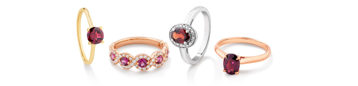 The dark red Garnet is believed to protect from harm and promote good health and vitality. With its neutral undertones, the January birthstone is a show-stopping gem that’s surprisingly versatile to wear. Spoil yourself, or treat a January baby to a Garnet piece.