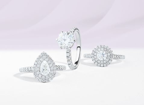 Pear Engagement Ring, Solitaire Engagement Ring, Halo Engagement Ring Pear Engagement Ring, Solitaire Engagement Ring, Halo Engagement Ring