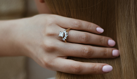 Yellow & White Gold Diamond Wedding Band Yellow & White Gold Diamond Wedding Band