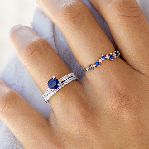 Sapphire Bridal Set Sapphire Bridal Set