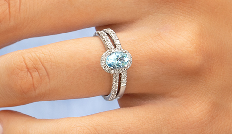 Aquamarine Engagement Rings Aquamarine Engagement Rings
