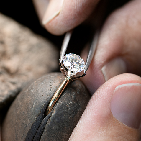 Behind the Craft: Michael Hill Solitaire Featuring Diamonds with the De Beers Code of Origin  