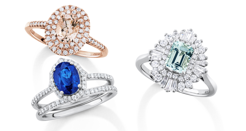 Gemstone Engagement Rings Gemstone Engagement Rings