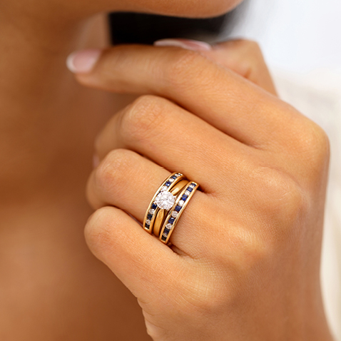 Gemstone Wedding Bands Gemstone Wedding Bands
